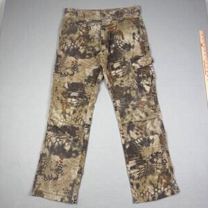 Kryptek Highlander Camo Cargo Pants Mens 34x31.5 Tactical Hunting Outdoor Brown